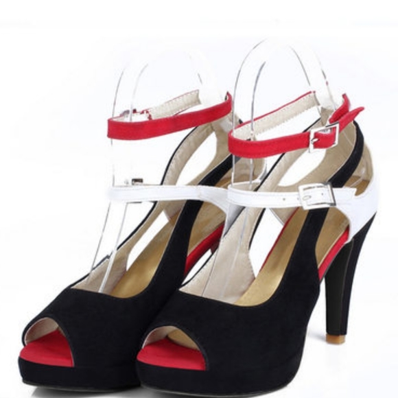 Get More Beauty Peep Toe Pumps - Picture 2 of 14